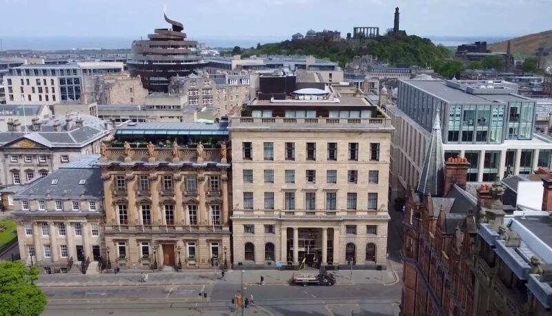 Cheval Hotel Grand in Edinburgh Location